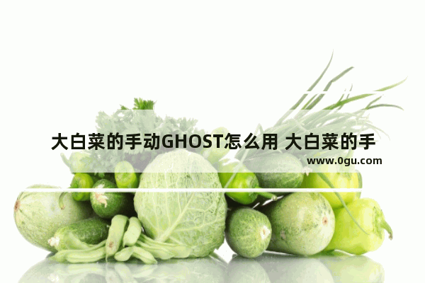 大白菜的手动GHOST怎么用 大白菜的手动ghost怎么用