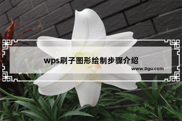 wps刷子图形绘制步骤介绍