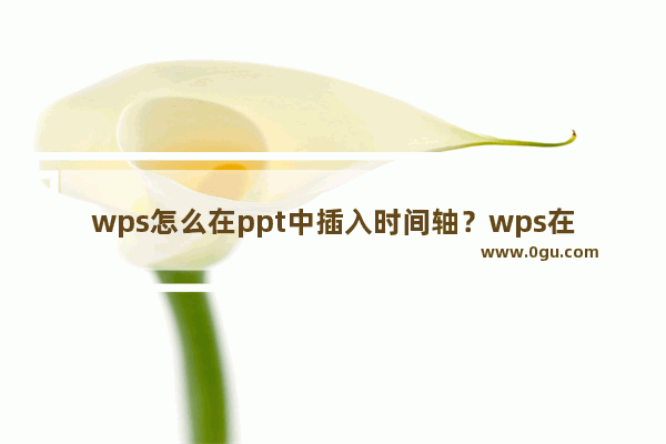 wps怎么在ppt中插入时间轴？wps在ppt中插入时间轴的操作步骤