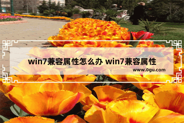 win7兼容属性怎么办 win7兼容属性怎么办关闭