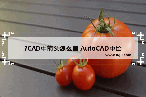 ?CAD中箭头怎么画 AutoCAD中绘制箭头的方法教程