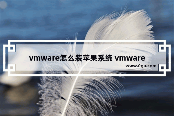 vmware怎么装苹果系统 vmware 苹果