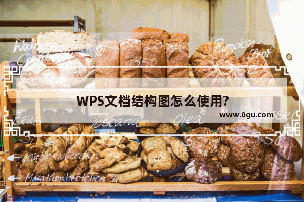 WPS文档结构图怎么使用?