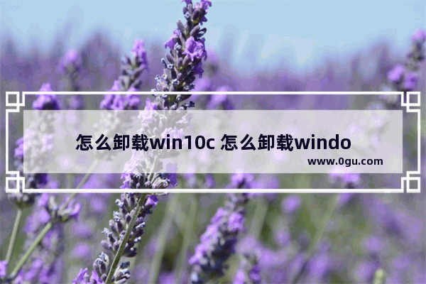 怎么卸载win10c 怎么卸载windows11