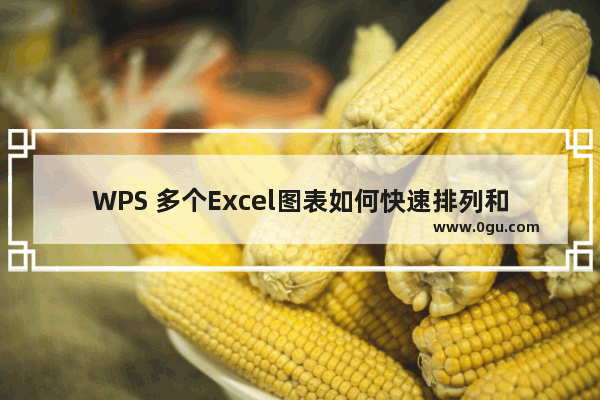 WPS 多个Excel图表如何快速排列和对齐边缘