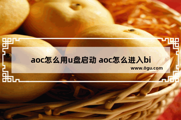 aoc怎么用u盘启动 aoc怎么进入bios