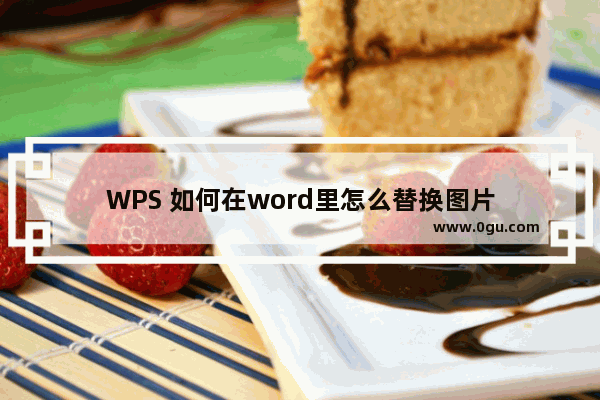 WPS 如何在word里怎么替换图片