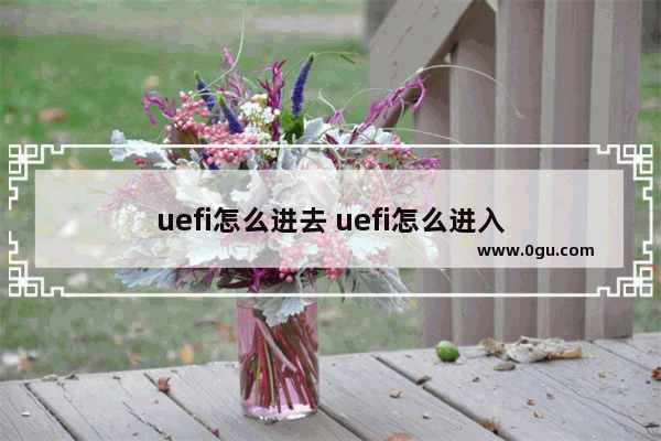 uefi怎么进去 uefi怎么进入