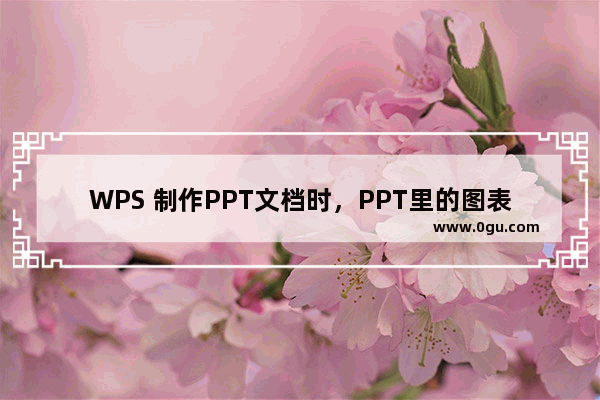 WPS 制作PPT文档时，PPT里的图表数据无法编辑怎么办