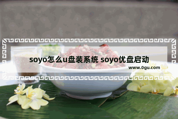 soyo怎么u盘装系统 soyo优盘启动