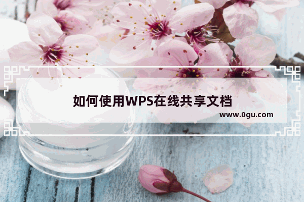 如何使用WPS在线共享文档