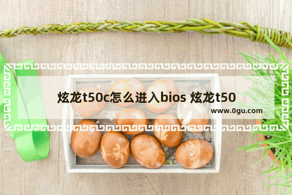 炫龙t50c怎么进入bios 炫龙t50说明书