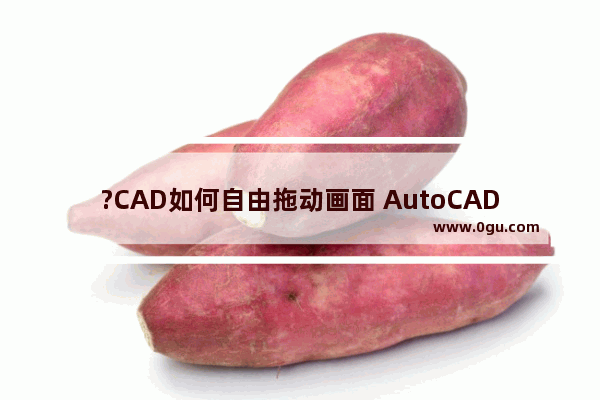 ?CAD如何自由拖动画面 AutoCAD拖动图纸的方法教程