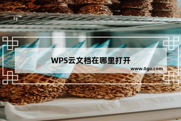 WPS云文档在哪里打开