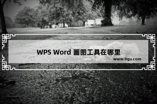 WPS Word 画图工具在哪里