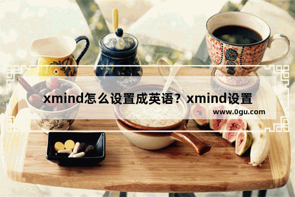 xmind怎么设置成英语？xmind设置成英语的方法