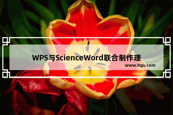 WPS与ScienceWord联合制作理科试卷