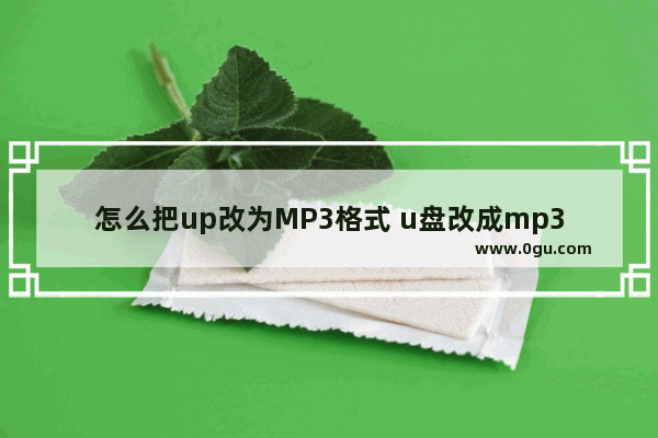 怎么把up改为MP3格式 u盘改成mp3格式