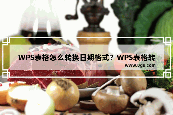 WPS表格怎么转换日期格式？WPS表格转换日期格式的技巧