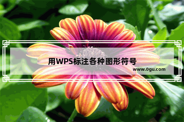 用WPS标注各种图形符号