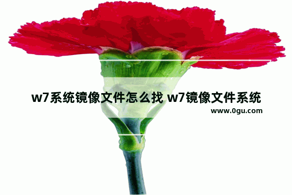 w7系统镜像文件怎么找 w7镜像文件系统之家