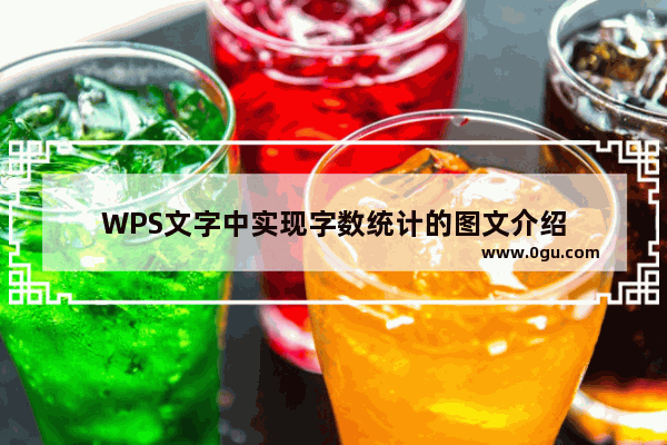 WPS文字中实现字数统计的图文介绍