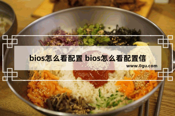 bios怎么看配置 bios怎么看配置信息