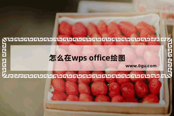 怎么在wps office绘图