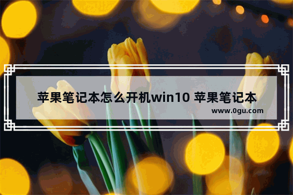 苹果笔记本怎么开机win10 苹果笔记本怎么开机win10系统