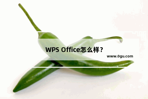 WPS Office怎么样？