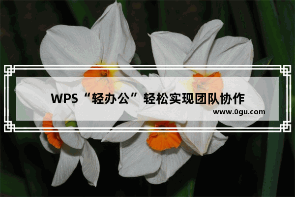 WPS“轻办公”轻松实现团队协作