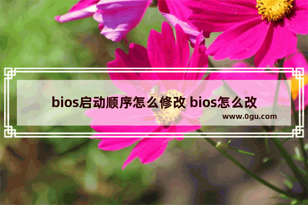 bios启动顺序怎么修改 bios怎么改变启动顺序