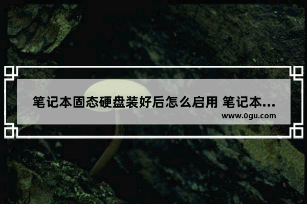 笔记本固态硬盘装好后怎么启用 笔记本固态硬盘装好后怎么启用不了