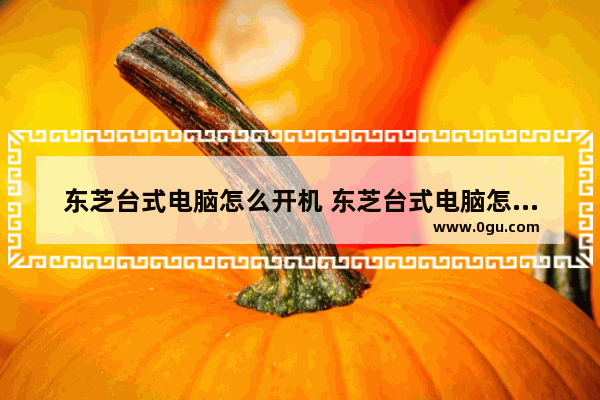 东芝台式电脑怎么开机 东芝台式电脑怎么开机启动