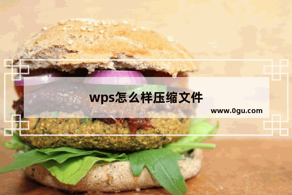 wps怎么样压缩文件