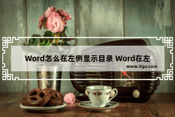 Word怎么在左侧显示目录 Word在左侧显示目录的方法