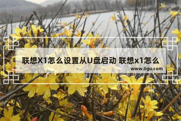 联想X1怎么设置从U盘启动 联想x1怎么设置从u盘启动