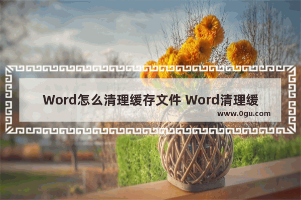 Word怎么清理缓存文件 Word清理缓存文件的方法