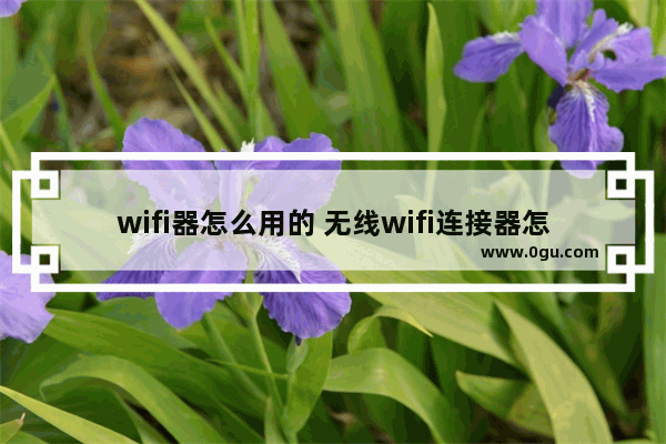 wifi器怎么用的 无线wifi连接器怎么用