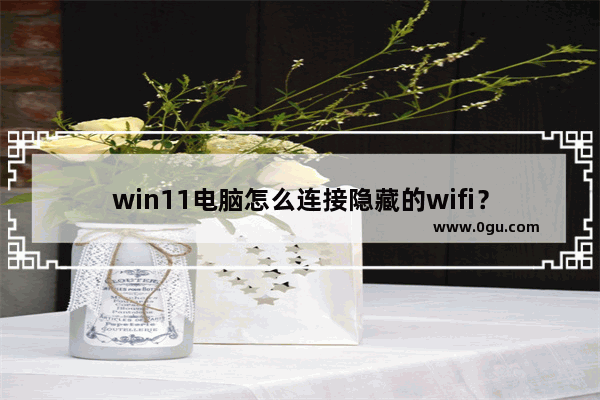 win11电脑怎么连接隐藏的wifi？