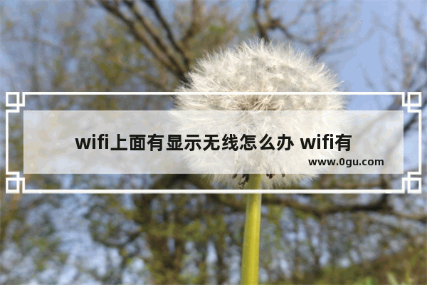 wifi上面有显示无线怎么办 wifi有标志但是没有网怎么回事