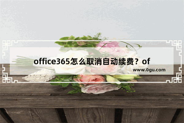 office365怎么取消自动续费？office365取消自动续费教程