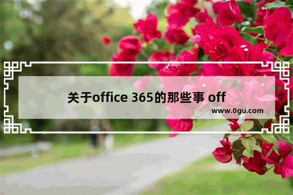 关于office 365的那些事 office365订阅购买模式详解