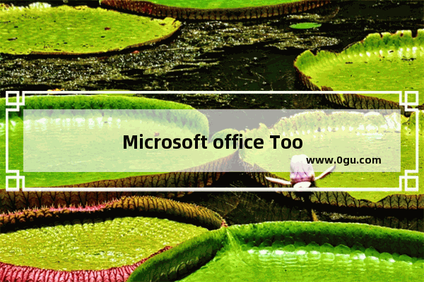 Microsoft office Toolkit的使用方法