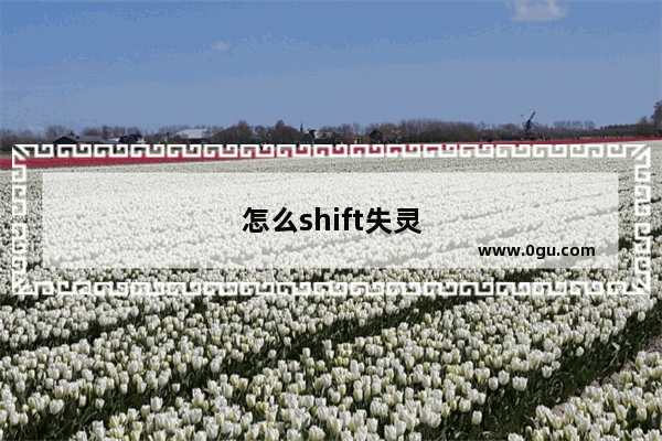 怎么shift失灵