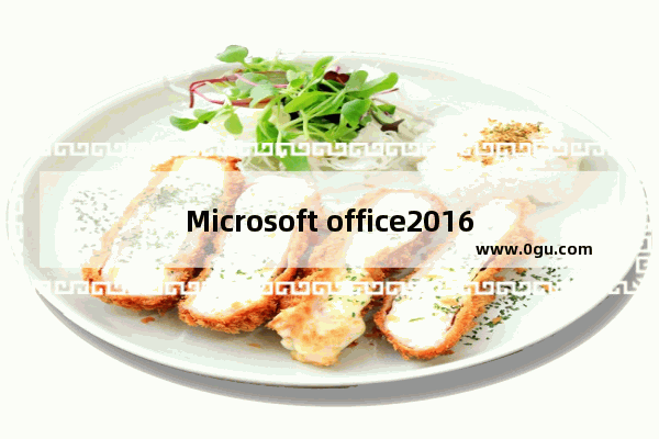 Microsoft office2016进行更新的详细操作