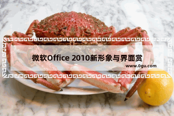 微软Office 2010新形象与界面赏析