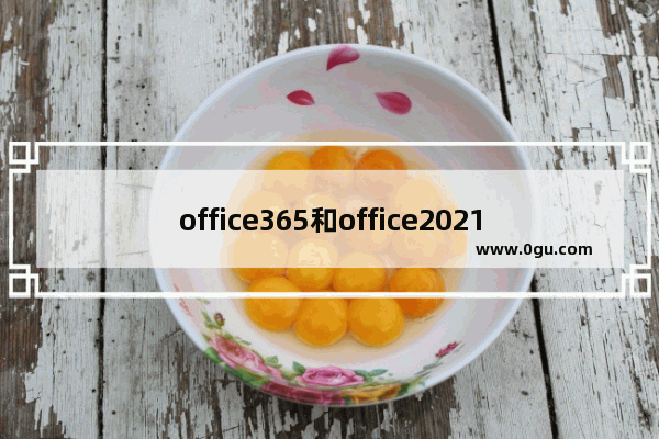 office365和office2021区别介绍