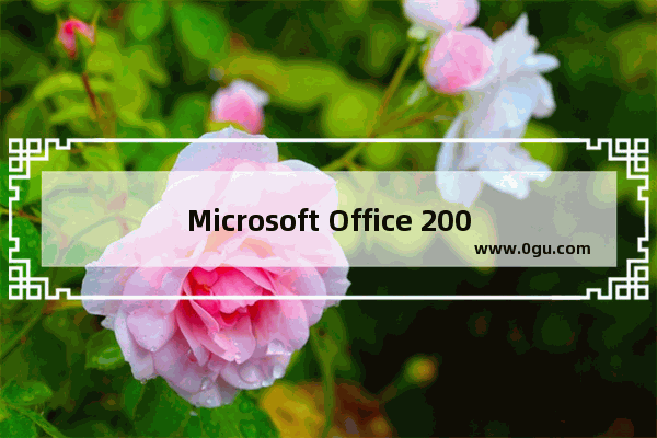 Microsoft Office 2003中解除安全模式的具体操作