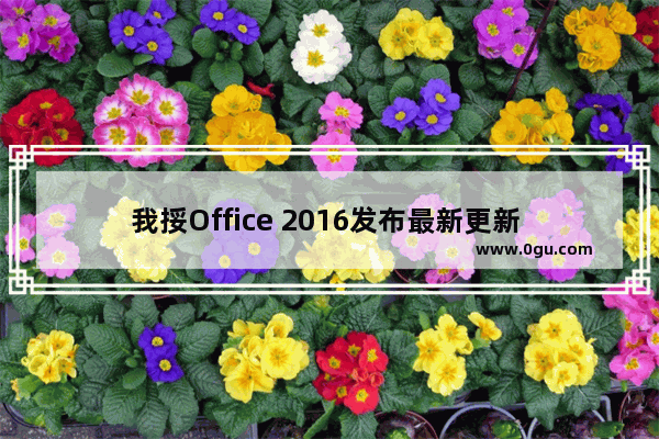 我挼Office 2016发布最新更新 改善安全性、加入新功能